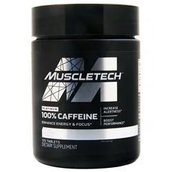 Muscletech Platinum 100% Caffeine (220mg) 125 tabs