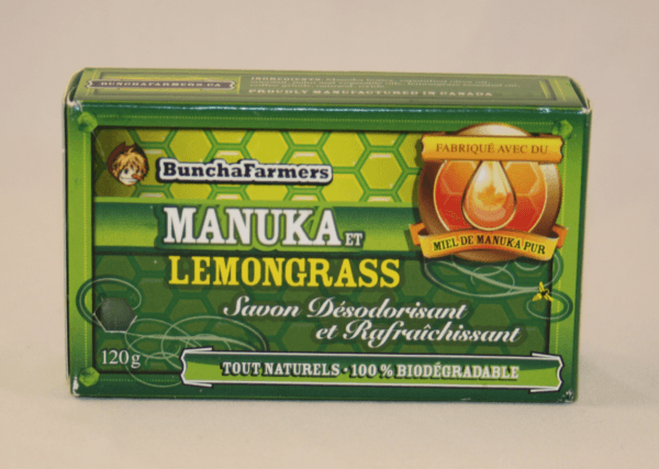 Manuka Honey Soap Honey & Lemongrass